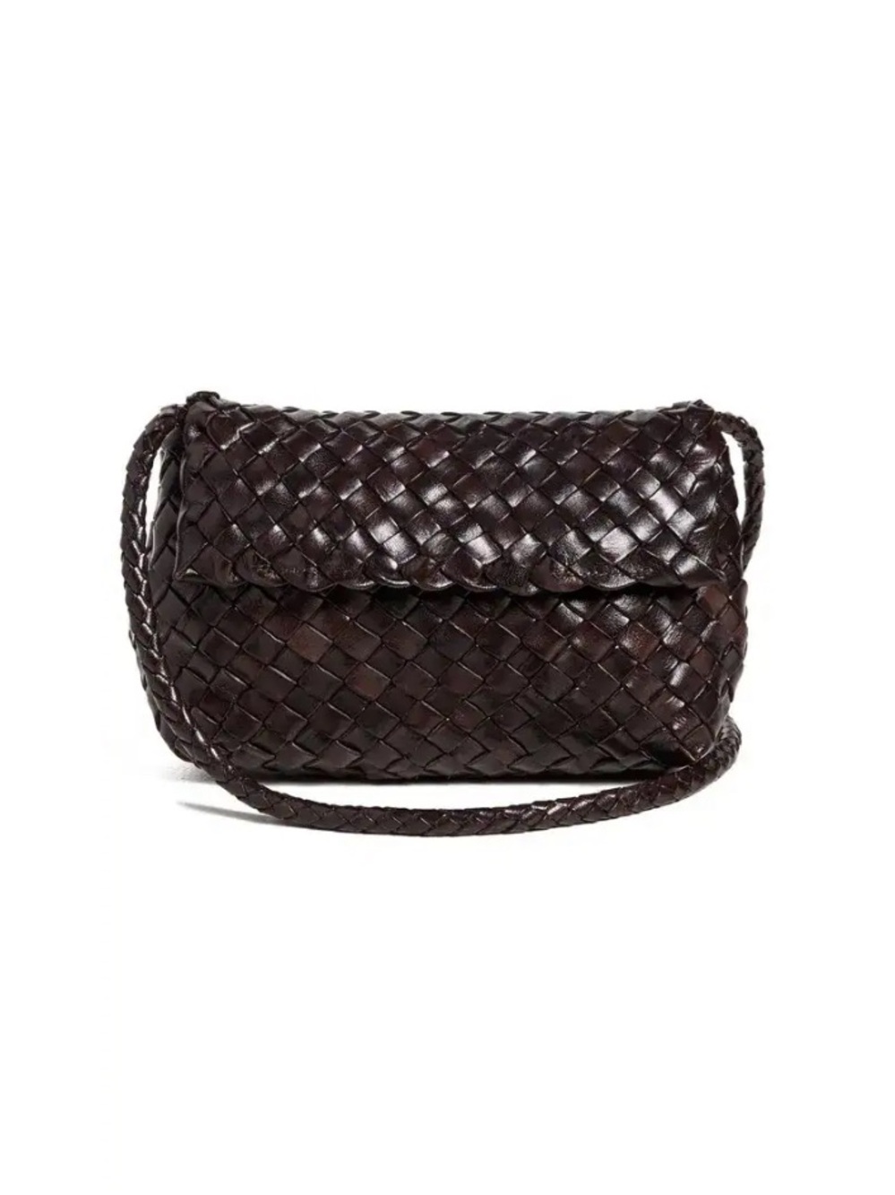 LOEFFLER RANDALL Vinnie Mini Bag - Chocolate Brown
